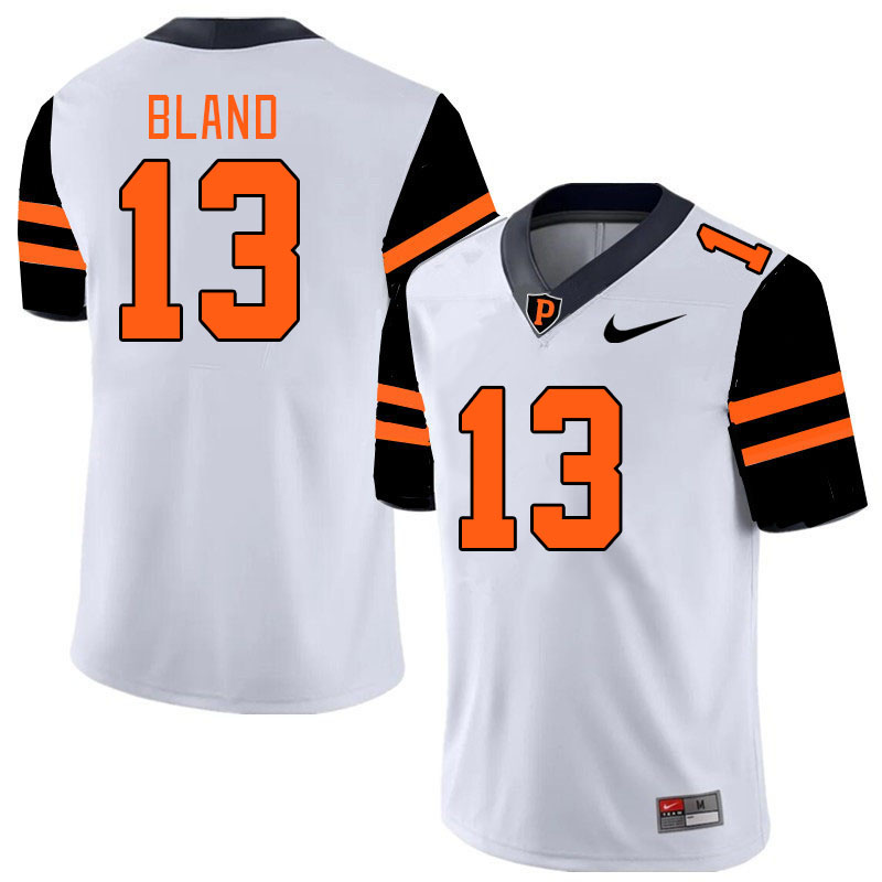 Men-Youth #13 Anthony Bland Princeton Tigers 2023 College Football Jerseys Stitched-White